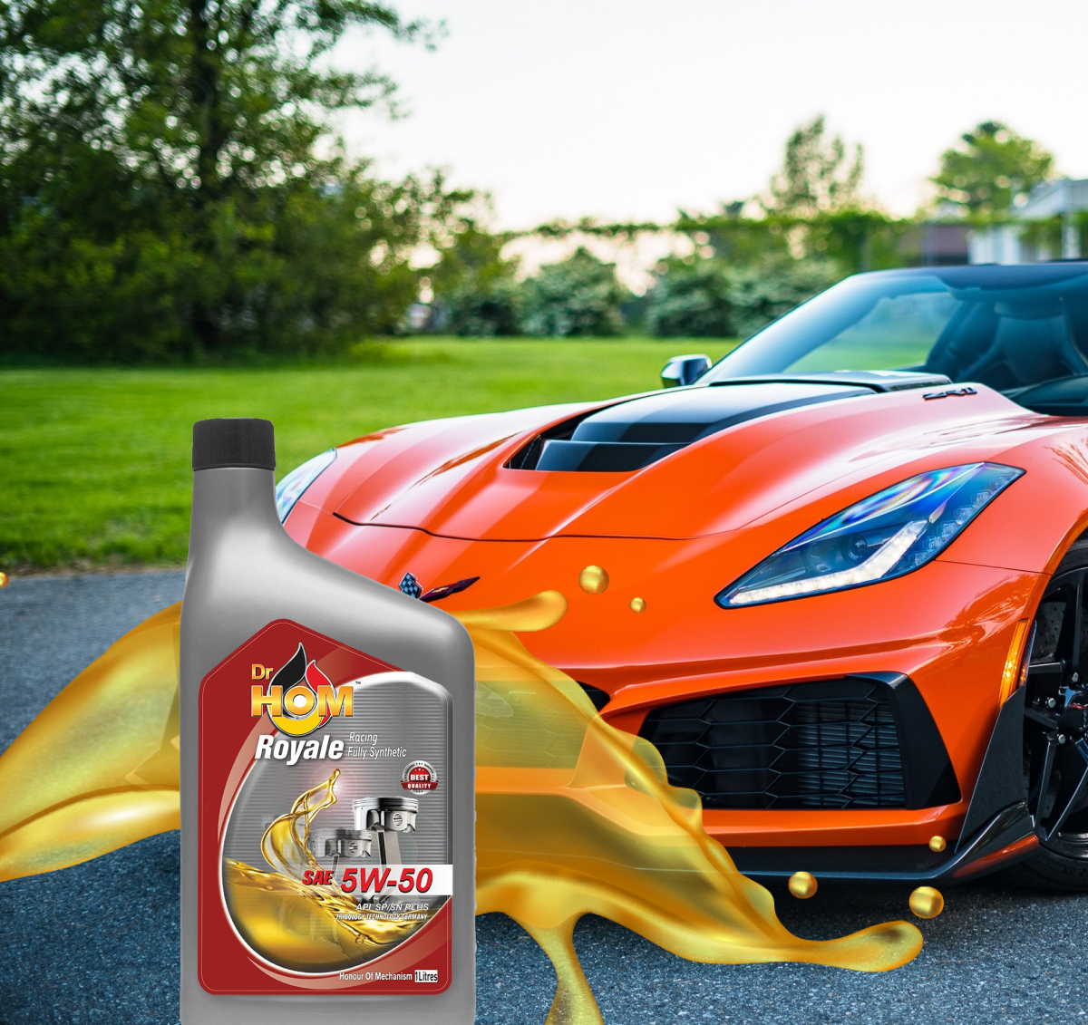 High Performance Racing Engine Oil RACING OIL SP5W-50 – Dr Hom Engine Oil